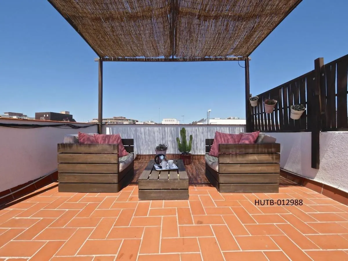 Sunny Rooftop Apartment Barcelona Hiszpania